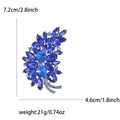 Alloy Rhinestone Tree Brooch Pin For Women's Cardigans And Shawls view 7