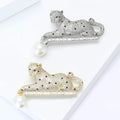 Copper Zircon Leopard Lapel Pin For Men’s Suits And Coats Brooch view 3