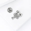 Alloy Zircon Owl Brooch Pin For Cute Animal Clothing Accessories view 4