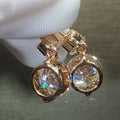Sparkling Round Zircon Fashion Earrings European American Trendy Women's Drop Earrings view 4