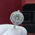 European Minimalist White Gold Plated Ring Fashion Simple Band Jewelry Supply view 5