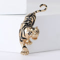 Alloy Enamel Tiger Brooch Pin For Men’s Suits And Coats view 2