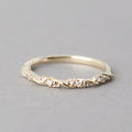 Creative Twisted Rose Gold Plated Copper Ring For Women Fashion Cross Border Jewelry view 3