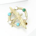Alloy Peace Dove Bird Brooch For Cardigans Coats And Apparel view 2