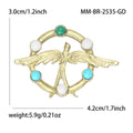 Alloy Peace Dove Bird Brooch For Cardigans Coats And Apparel view 5