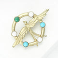 Alloy Peace Dove Bird Brooch For Cardigans Coats And Apparel view 3