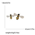 Cute Enamel Alloy Bee Brooch Pins For Clothing Accessories view 5