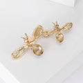 Cute Enamel Alloy Bee Brooch Pins For Clothing Accessories view 4