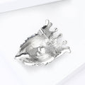 Alloy Rhinestone Lion Head Brooch Vintage Suit Coat Lapel Pin view 4