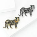 Alloy Vintage Tiger Brooch Pin For Men's Suits And Jackets view 3
