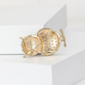 Alloy Rhinestone Owl Brooch Pin For Coats And Suits view 3