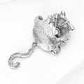 Alloy Tiger Brooch For Stylish Coats Cardigans And Apparel view 4