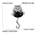 Alloy Tiger Brooch For Stylish Coats Cardigans And Apparel view 6