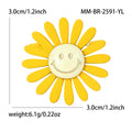Alloy Sunflower Brooch Pin for Coats and Cardigans view 5