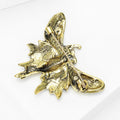 Alloy Enamel Angel Brooch Pin For Creative Fashion Clothing Decor view 4