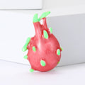 Alloy Enamel Dragon Fruit Brooch Pin For Shirts And Blazers view 1