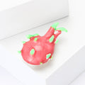 Alloy Enamel Dragon Fruit Brooch Pin For Shirts And Blazers view 2