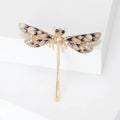 Alloy Dragonfly Brooch Pin For Clothing Fastening And Decoration view 5