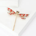 Alloy Dragonfly Brooch Pin For Clothing Fastening And Decoration view 4