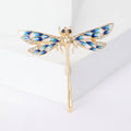 Alloy Dragonfly Brooch Pin For Clothing Fastening And Decoration view 2