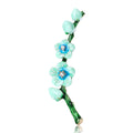 Alloy Plum Blossom Brooch Pin For Elegant Clothing Decoration view 5