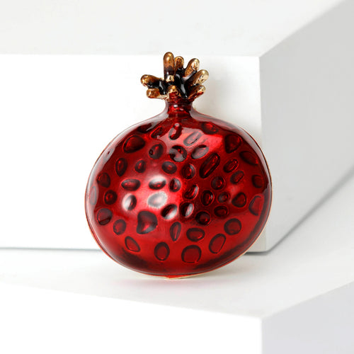 Alloy Pomegranate Brooch Pin For Cardigans And Anti Exposure Styling