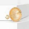 Alloy Pomegranate Brooch Pin For Cardigans And Anti Exposure Styling view 3