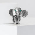 Alloy Enamel Elephant Brooch For Suit Coat And Apparel Decoration view 2