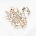 Alloy Swan Lapel Brooch Pin For Sweaters And Coats view 4