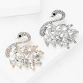Alloy Swan Lapel Brooch Pin For Sweaters And Coats view 3