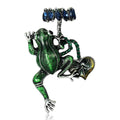 Alloy Enamel Frog Brooch Pin For Animal Coat Lapel Accessories view 1