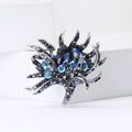 Alloy Rhinestone Flower Brooch Pin For Women’s Suits And Coats view 3