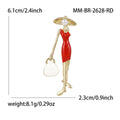 Alloy Fashion Lady Brooch For Coat Sweater And Clothing Decoration view 5