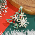 Alloy Rotating Christmas Tree Brooch For Unisex Clothing Accessories view 4