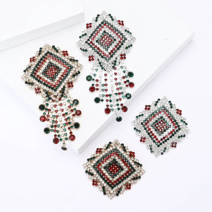 Alloy Rhinestone Diamond Brooch Pin For Sweater And Coat Decoration