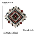 Alloy Rhinestone Diamond Brooch Pin For Sweater And Coat Decoration view 6