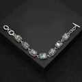 Alloy Colorful Abalone Shell Geometric Bracelet For Fashion Jewelry Brooch view 1