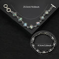 Alloy Abalone Shell Geometric Bracelet For Fashion Jewelry Accessories Brooch view 5