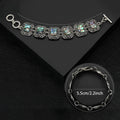 Alloy Hollow Carved Shell Bracelet For Fashion Jewelry Accessories Brooch view 5