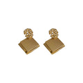 Alloy Geometric Square Sequin Drop Earrings Korean Fashion OL Style Metal Jewelry view 5
