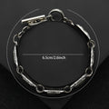Natural Abalone Shell Teardrop Bracelet With Hollow Carved Design Brooch view 4