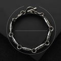 Alloy Vintage Abalone Shell Bracelet For Fashion Jewelry Accessories Brooch view 4