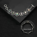 Alloy Vintage Abalone Shell Bracelet For Fashion Jewelry Accessories Brooch view 5