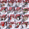 Alloy Rhinestone Enamel Christmas Brooch Pin For Holiday Apparel view 2