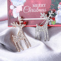 Alloy Rhinestone Enamel Christmas Brooch Pin For Holiday Apparel view 4