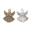 DIY Vintage Zinc Alloy Angel Pendant Charm Jewelry Accessories For Necklace Bracelet Making view 4