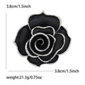 Alloy Enamel Camellia Brooch Pin For Coats And Suits view 6