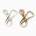 Zinc Alloy Stethoscope Charm Pendant No.576634 for DIY Necklace Bracelet Jewelry Making view 4