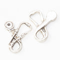 Zinc Alloy Stethoscope Charm Pendant No.576634 for DIY Necklace Bracelet Jewelry Making view 3