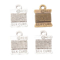 Zinc Alloy Yarn Ball Charm Pendant for DIY Necklace Bracelet Jewelry Making view 4